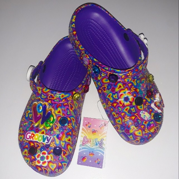 (New) Lisa Frank Crocs (M8/W10) - Picture 10 of 15